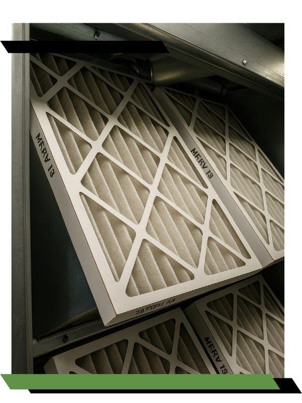 Local Air Filter Installation