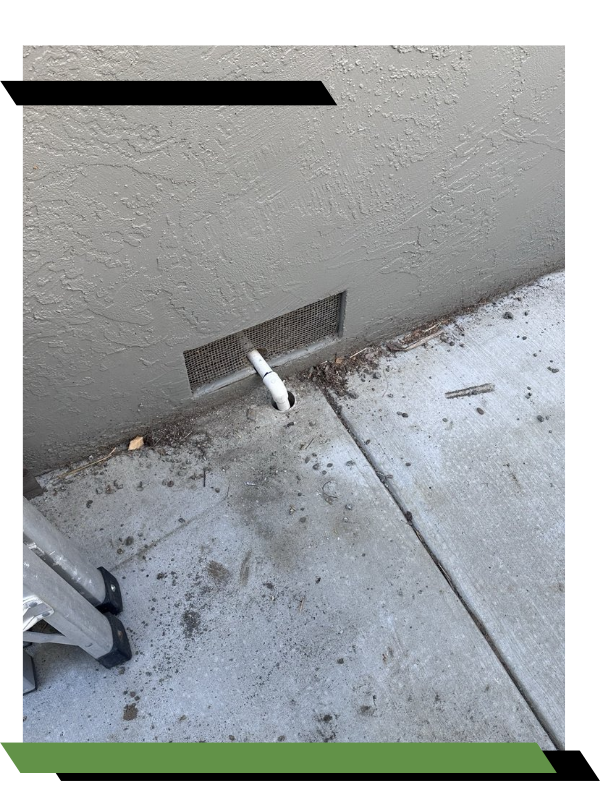 Local Drain Rerouting